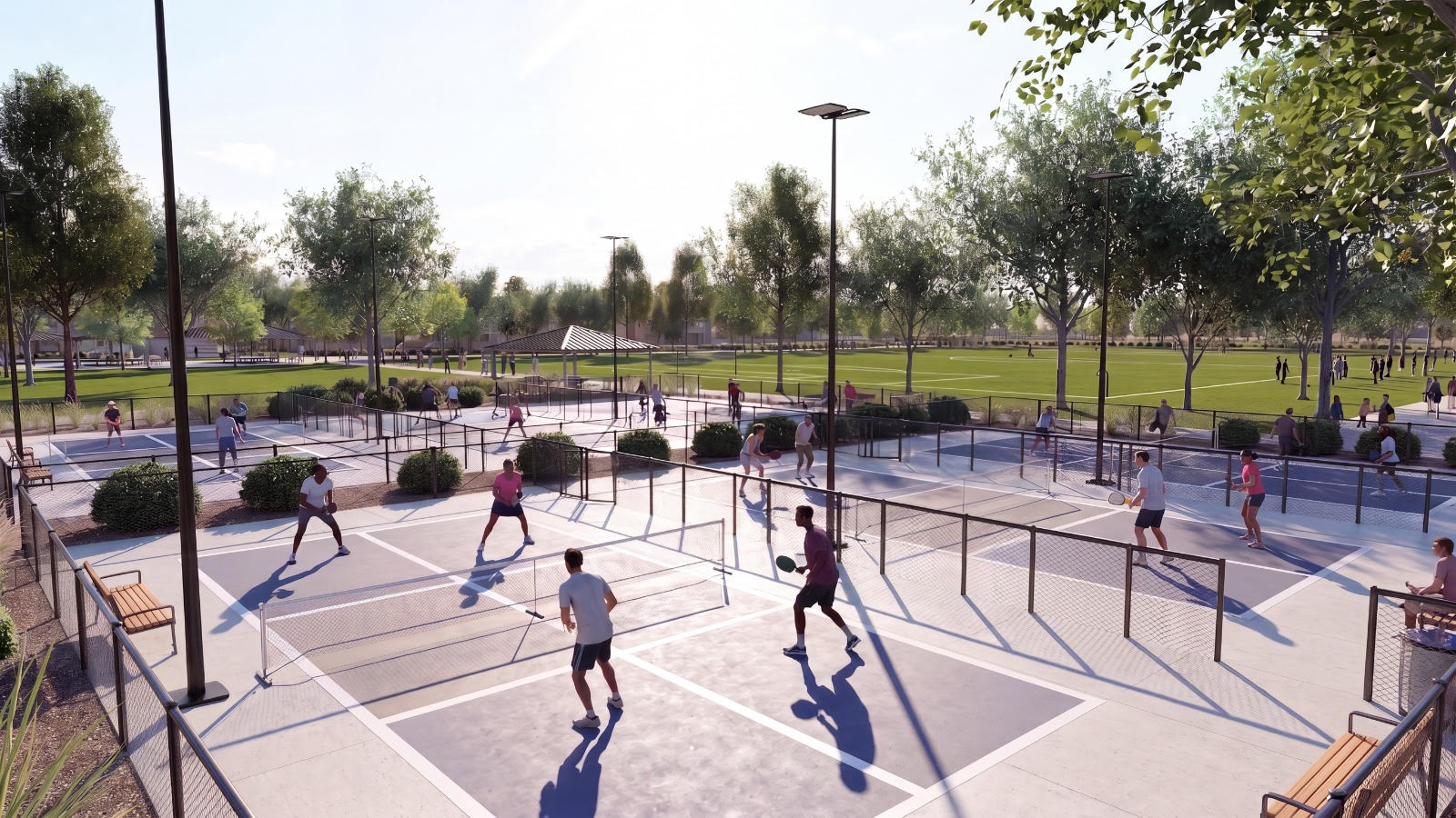 Willowgrove pickleball courts
