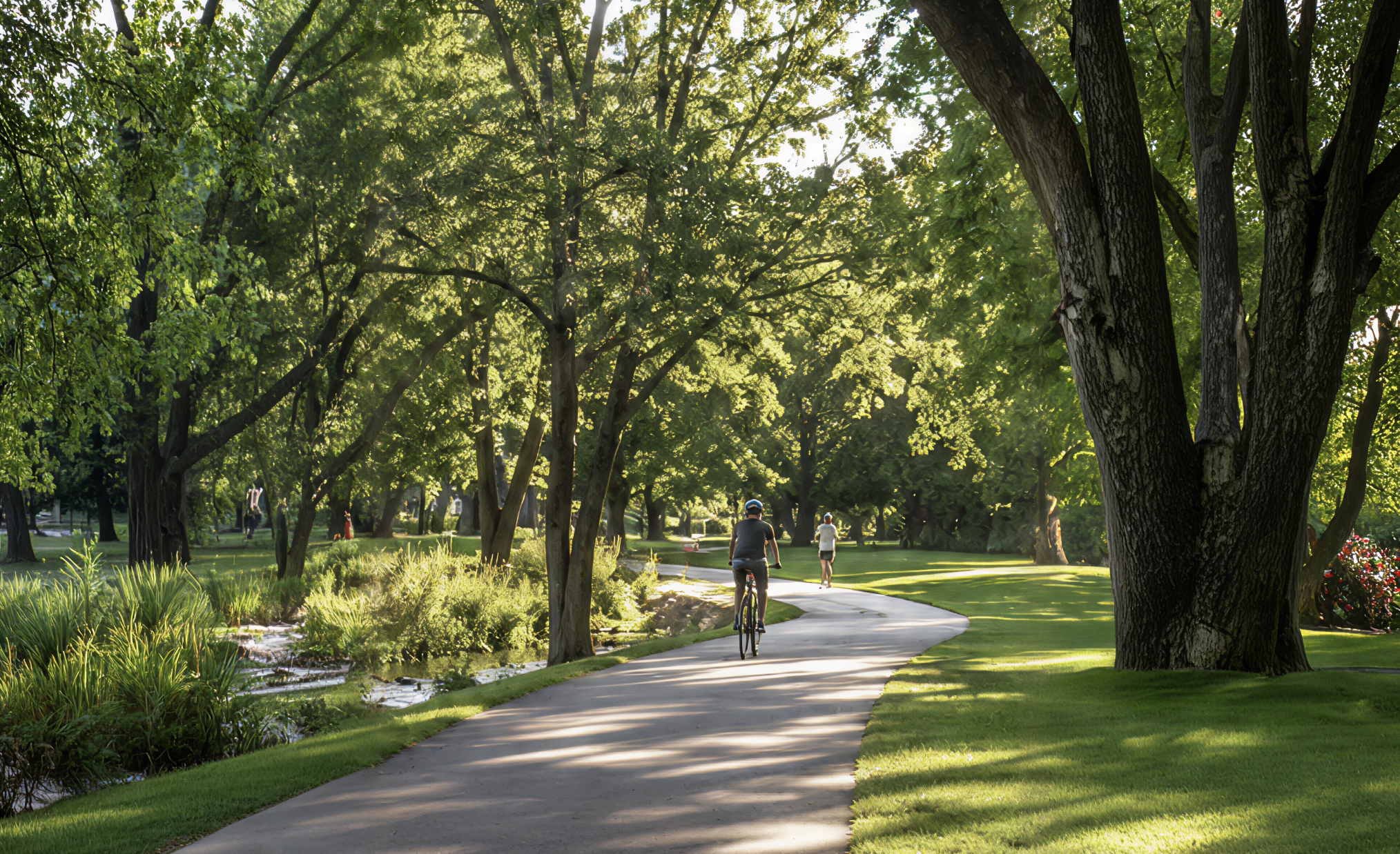 Willowgrove trail and greenbelt open space